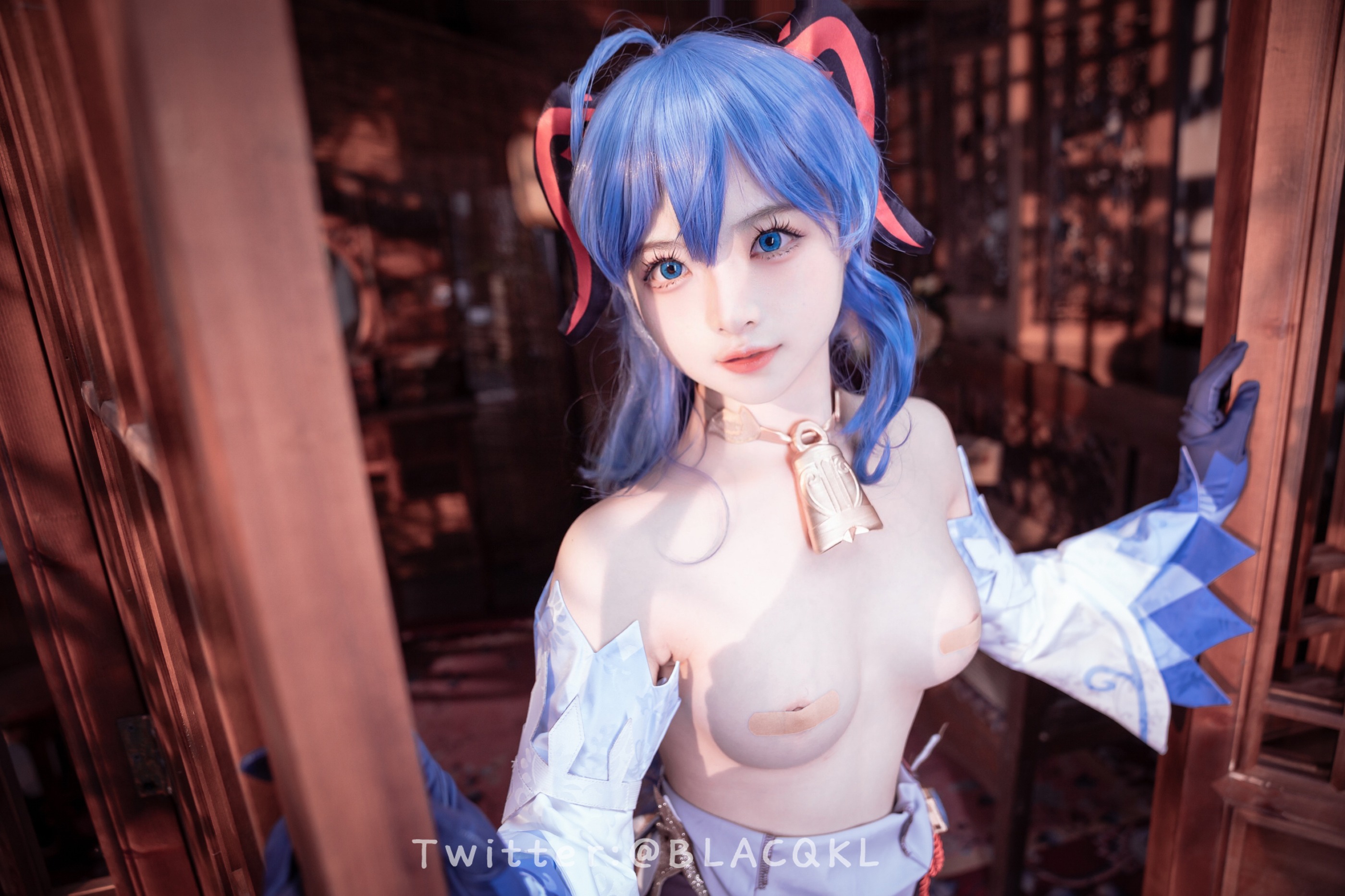 图片[1]-白莉爱吃巧克力 – NO.003 甘雨[90P]-XikXak